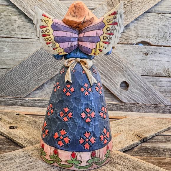 2002 Jim Shore Heartwood Creek, Angel of Hospitality, #108919, 7.5”H - Picture 6 of 9